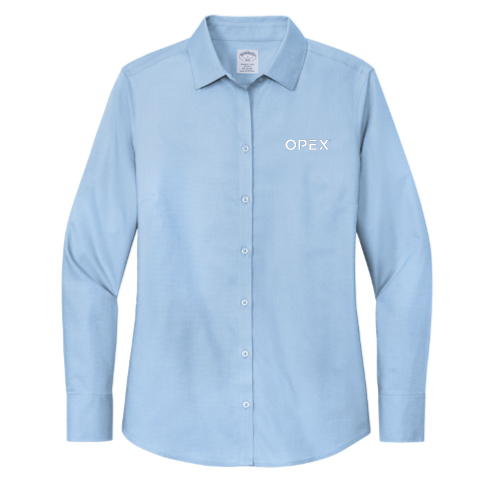 OPEX - Brooks Brothers Womens Wrinkle-Free Stretch Button Up